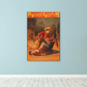 アリゾナカウボーイ – カウボーイとインディアン戦 キャンバスプリント (インサイチュ (ウッドフロア))