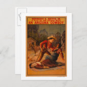 アリゾナカウボーイ – カウボーイとインディアン戦 ポストカード (正面/裏面)