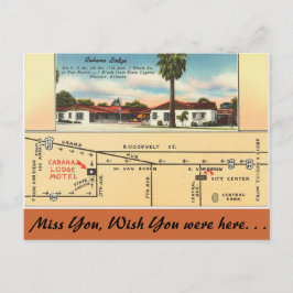 アリゾナカバナロッジ ポストカード