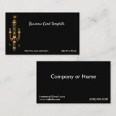 アリゾナカラフルー南西部サグアーロサボテン 名刺 (正面/裏面)