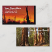 アリゾナカリフォルニアのテレホンカード コーリングカード (正面/裏面)