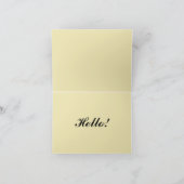 アリゾナガードドッグスネーク ノートカード (内部)