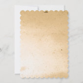 アリゾナガードドッグスネーク 招待状 (裏面)