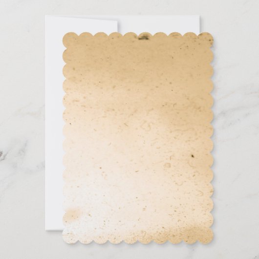 アリゾナガードドッグスネーク 招待状 (裏面)