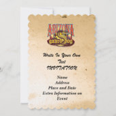 アリゾナガードドッグスネーク 招待状 (正面)