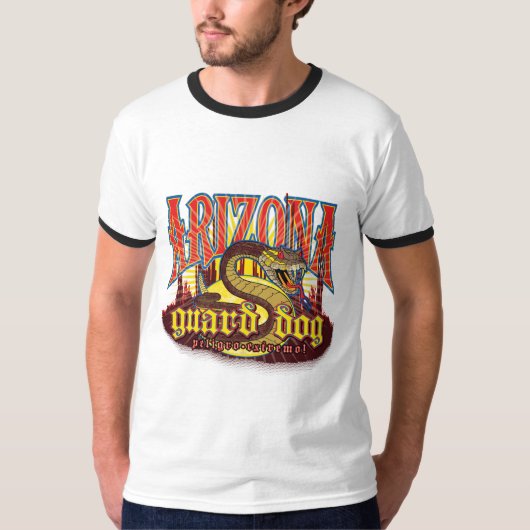アリゾナガードドッグスネーク Tシャツ (正面)