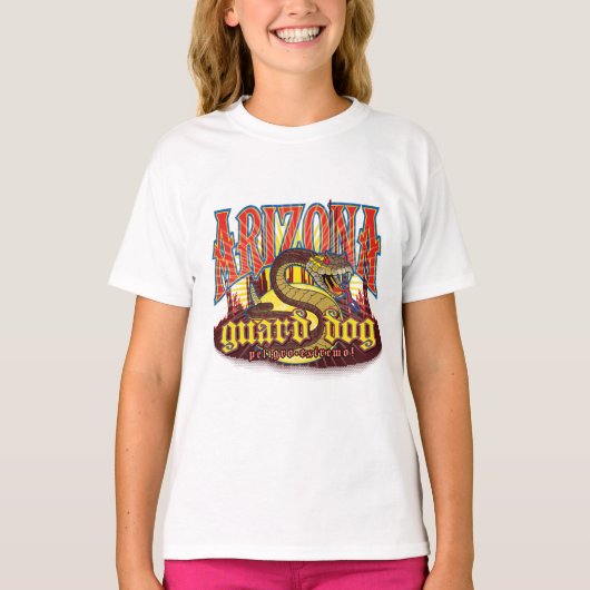 アリゾナガードドッグスネーク Tシャツ (正面)
