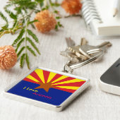 アリゾナキーチェーンキーホルダー キーホルダー (側面)