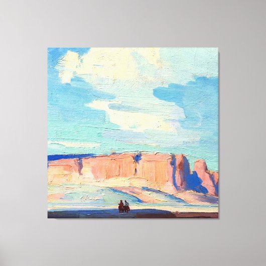 アリゾナクラウズバイエドガー・ペイン キャンバスプリント (正面)