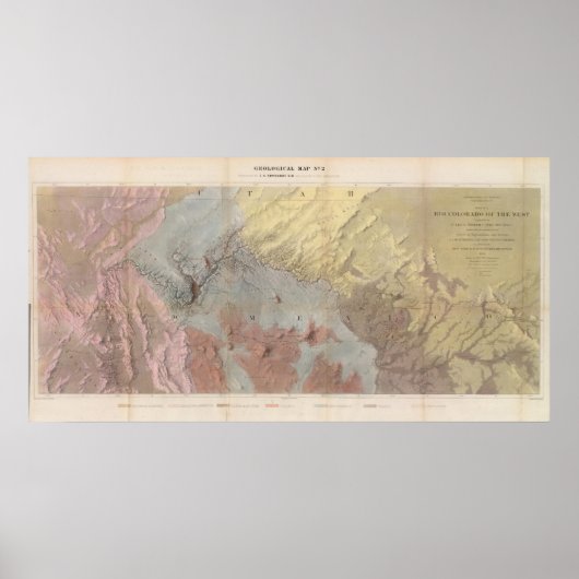 アリゾナグランドキャニオン ポスター (正面)