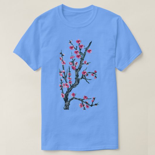 アリゾナグリーンティー花 Tシャツ (デザイン正面)