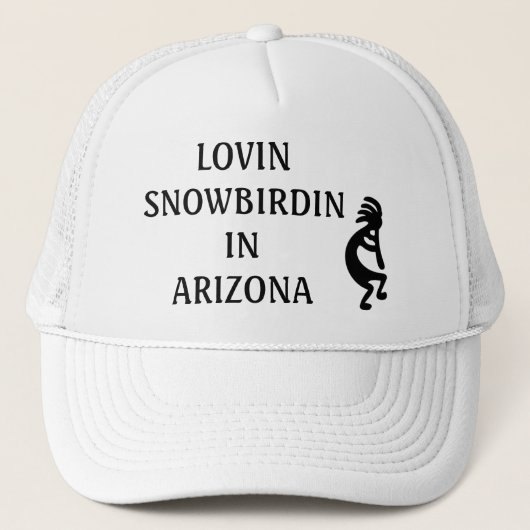 アリゾナココペリのLOVIN SNOWBIRDIN キャップ (正面)