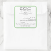 アリゾナコテージフードビジネスグリーンベーキングラベル スクエアシール (バッグ)