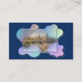 アリゾナサボサンセットデザート名刺 名刺 (正面)