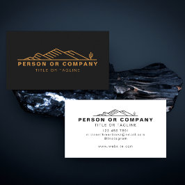 アリゾナサボス造園実在またはエテートモダン 名刺