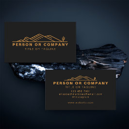 アリゾナサボス造園実在またはエテートモダン 名刺