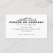 アリゾナサボス造園実在またはエテートモダン 名刺 (裏面)