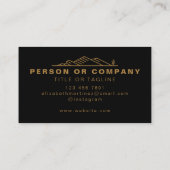 アリゾナサボス造園実在またはエテートモダン 名刺 (裏面)