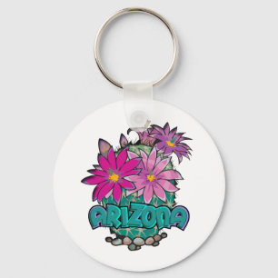 アリゾナサボス開花 キーホルダー
