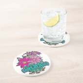 アリゾナサボス開花 コースター (側面)