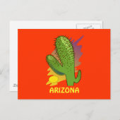 アリゾナサボテン ポストカード (正面/裏面)