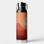 アリゾナサンセットカスタムモノグラム ウォーターボトル (正面)