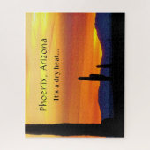 アリゾナサンセットサグアーロサボテン ジグソーパズル (縦)