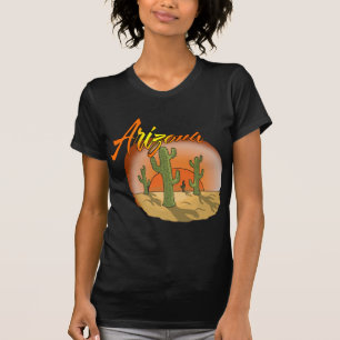 アリゾナサンセットサボテン Tシャツ