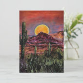 アリゾナサンセット サンキューカード (スタンド正面)