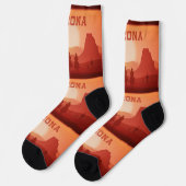 アリゾナサンセット ソックス (左)