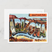 アリゾナザグランドキャニオン州 ポストカード (正面/裏面)