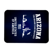 アリゾナザグランドキャニオン州 マグネット (横)