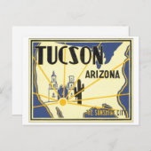 アリゾナザサンシャインシティツーソン ポストカード (正面/裏面)