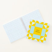 アリゾナスターキルトブロックキルター ノートブック (内部)