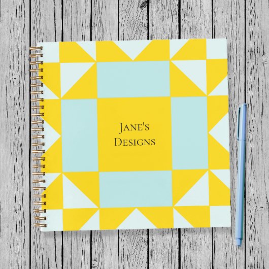 アリゾナスターキルトブロックキルター ノートブック