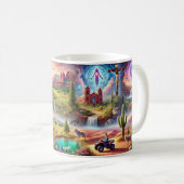 アリゾナスピリチュアルトリップ コーヒーマグカップ (正面右)