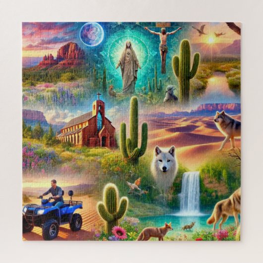 アリゾナスピリチュアルトリップ ジグソーパズル (縦)