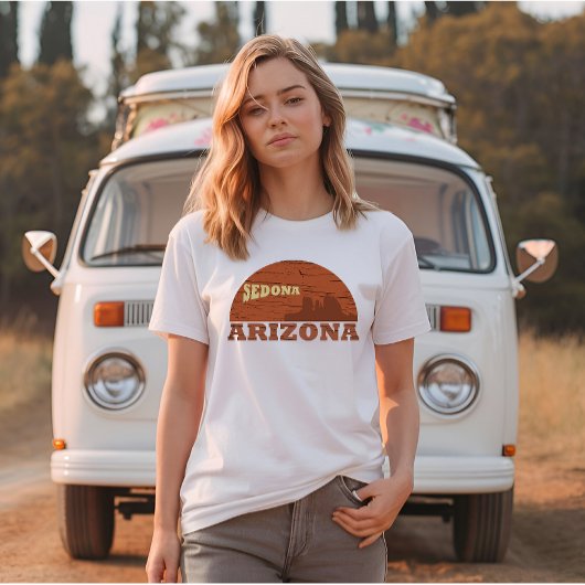 アリゾナセドナランドスケープヴィンテージズレトロ Tシャツ