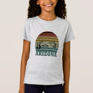 アリゾナセドナランドスケープヴィンテージレトロアズ Tシャツ