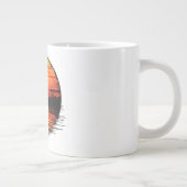 アリゾナセドナヴィンテージサンセットレトロアズコーヒーマグ ジャンボコーヒーマグカップ (右)