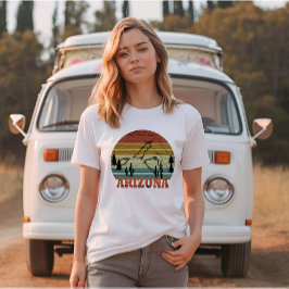アリゾナセドナヴィンテージサンセットレトロアズ Tシャツ