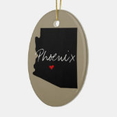 アリゾナタウン セラミックオーナメント (左)