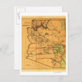 アリゾナテリトリーパノラミックスアリゾナ ポストカード (正面/裏面)