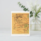 アリゾナテリトリーパノラミックスアリゾナ ポストカード (スタンド正面)