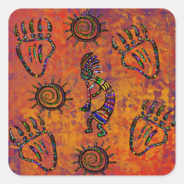 アリゾナデザートアート スクエアシール