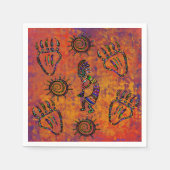 アリゾナデザートアート スタンダードカクテルナプキン (正面)