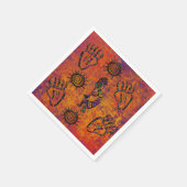 アリゾナデザートアート スタンダードカクテルナプキン (角)