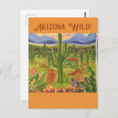 アリゾナデザートアート ポストカード (正面/裏面)