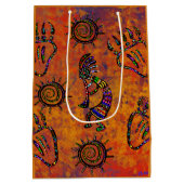 アリゾナデザートアート ミディアムペーパーバッグ (裏面)