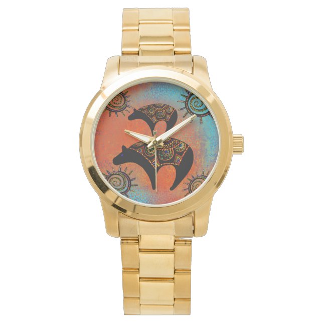 アリゾナデザートアート 腕時計 (正面)